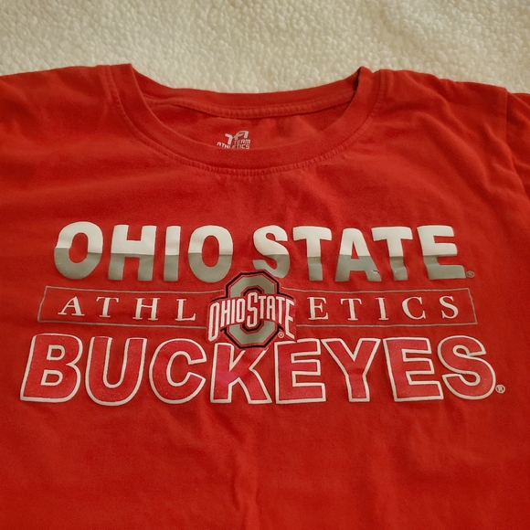 Ohio State red Tshirt. Size,  child XL. 14/16 - Picture 2 of 4